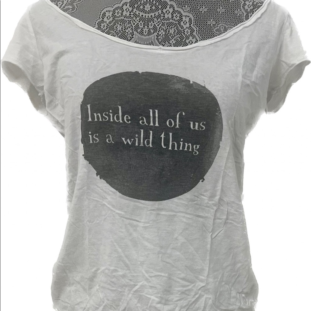 KOAN cotton blend tee shirt size small